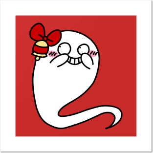 Christmas Bell Ghost Posters and Art